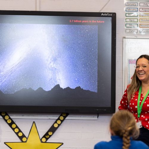 Comet and Universe talk with Kate Land